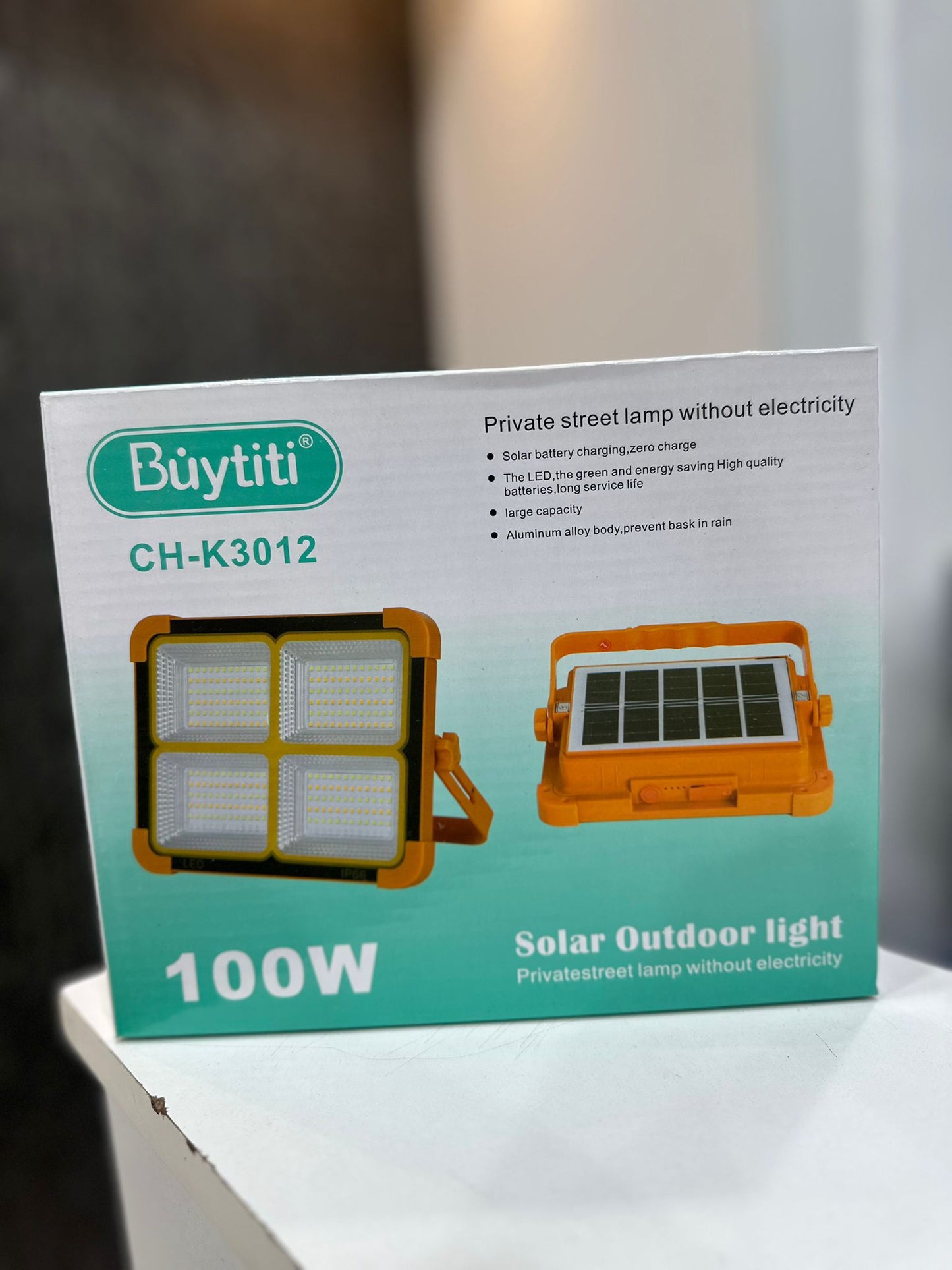 Buytiti CH-K3012 100W Solar Outdoor Light