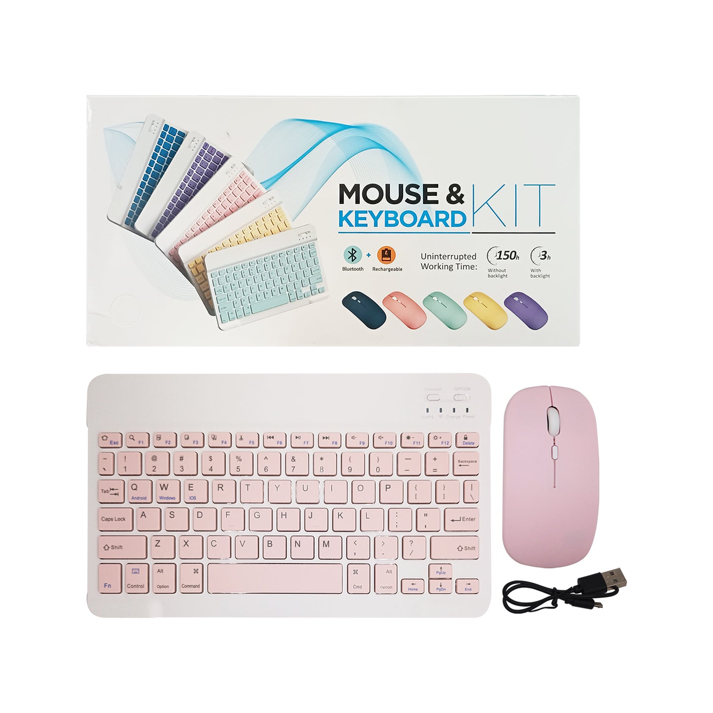 ✨ Upgrade Your Setup! Bluetooth Mouse & Keyboard Kit ✨