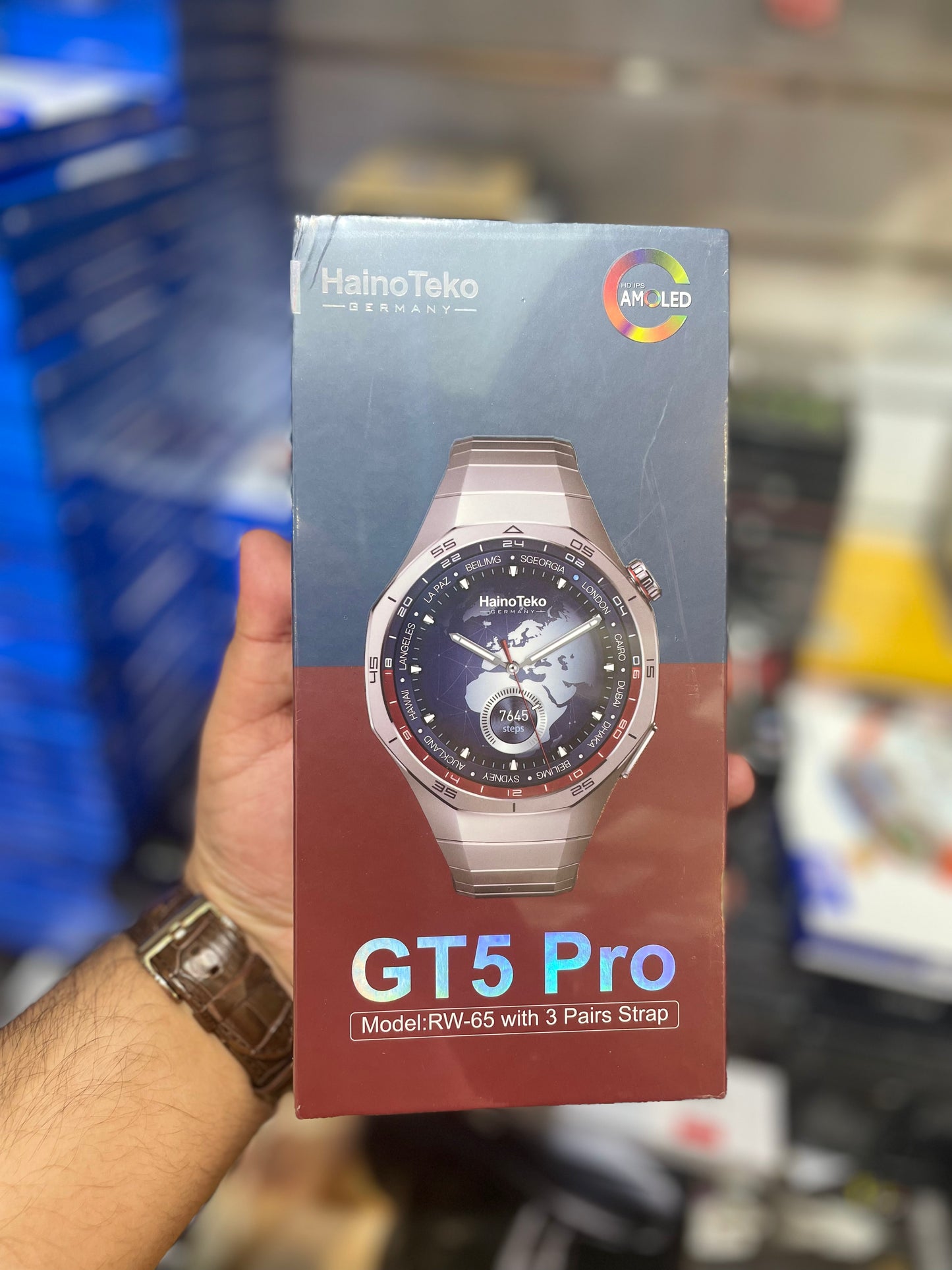 GT5 HainoTeko Rw-65 with 3 pairs strap