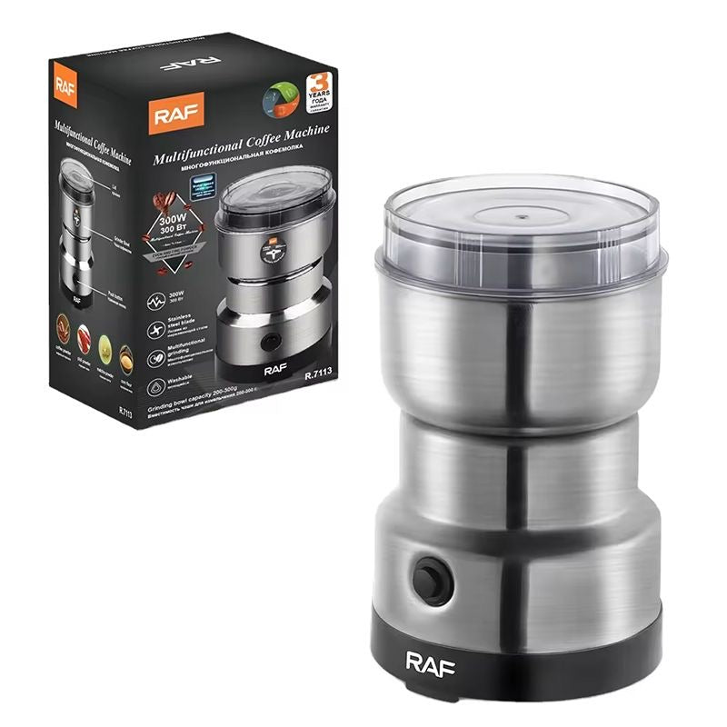 RAF 300W Multifunctional Electric Coffee & Spice Grinder (Model R.7113)