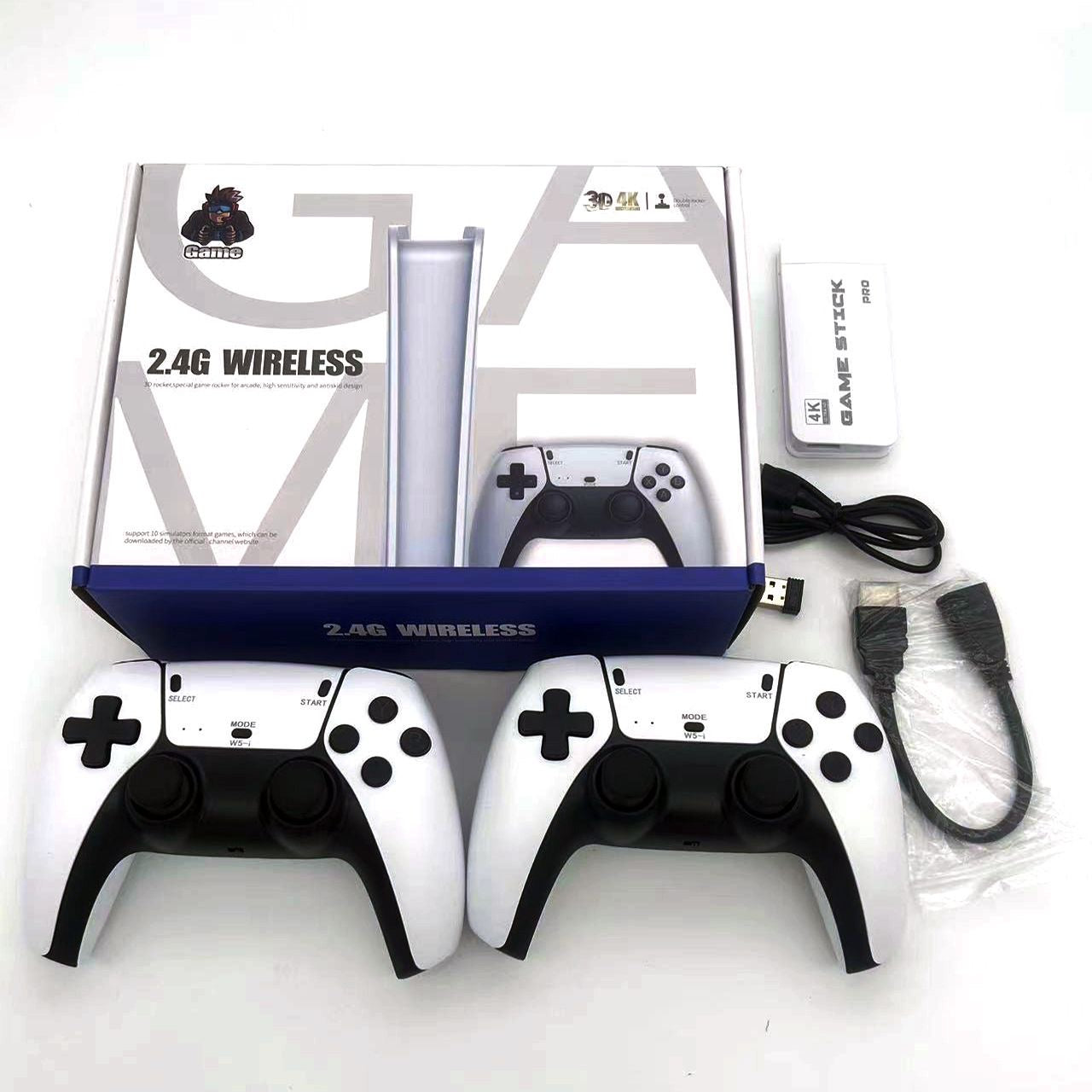 M15 Game Stick Mini TV Handheld Game Console Wireless 2.4G Gamepads 20000+ Retro Classic Games HD Output Two-player for PS1 gba💫📦