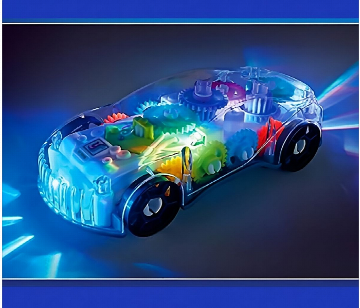 YJ Toys Gear Racing Transparent Toy Car (Model: YJ388-65)