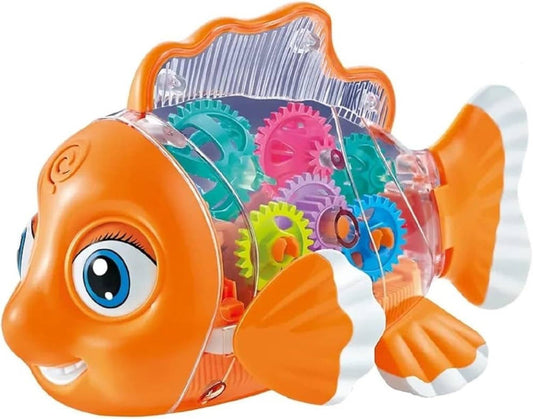 YJ-3034 Transparent Gear Fish