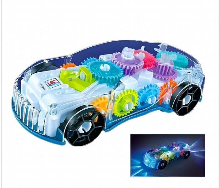 YJ Toys Gear Racing Transparent Toy Car (Model: YJ388-65)
