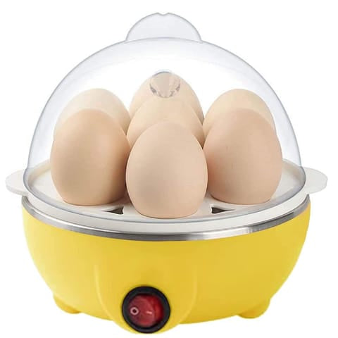 Ali Shipping Egg Boiler Electric Automatic Off 7 Egg Poacher for Steaming, Cooking, Boiling and Frying