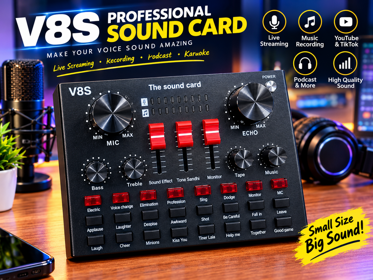V8S SOUND CARD